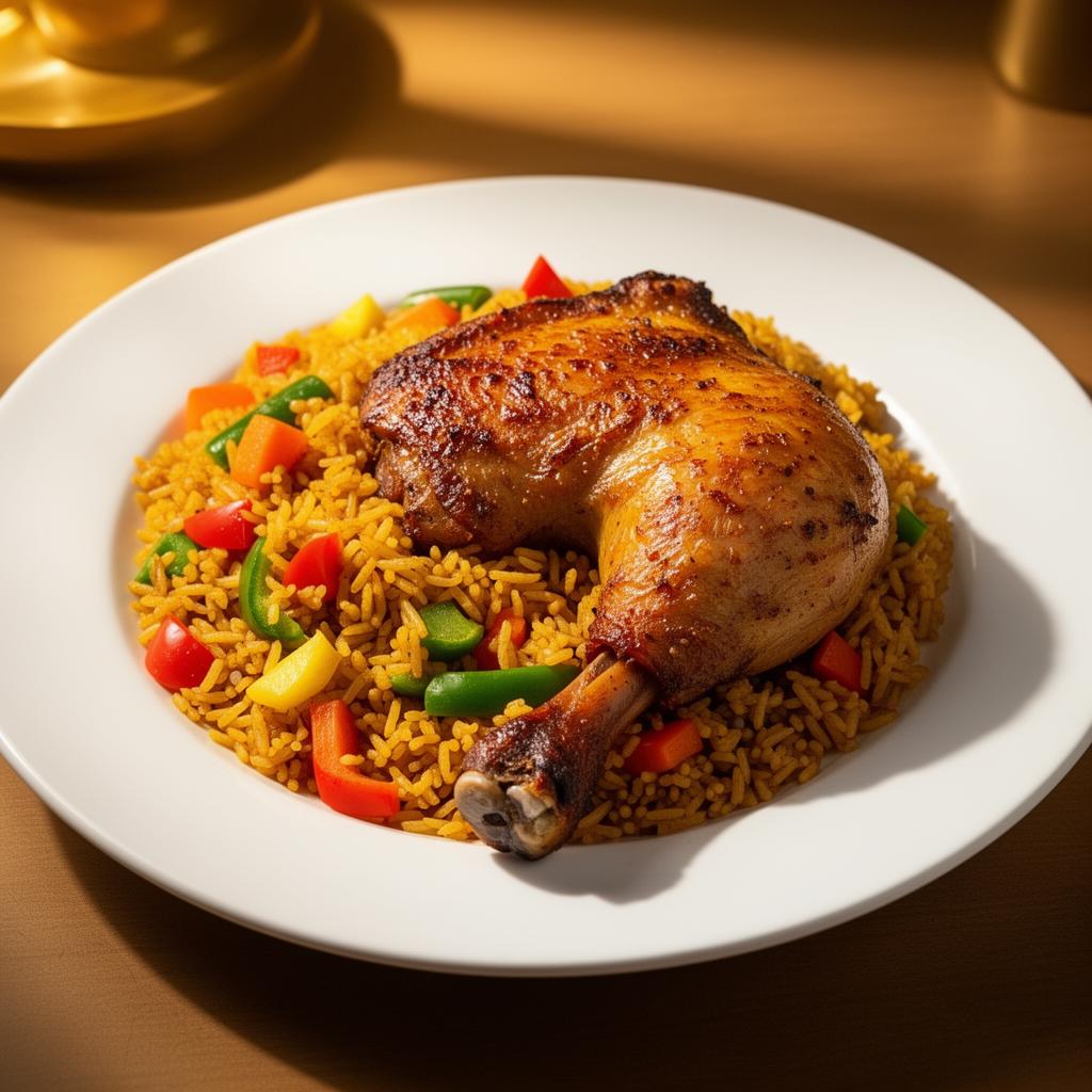 Fried rice with turkey