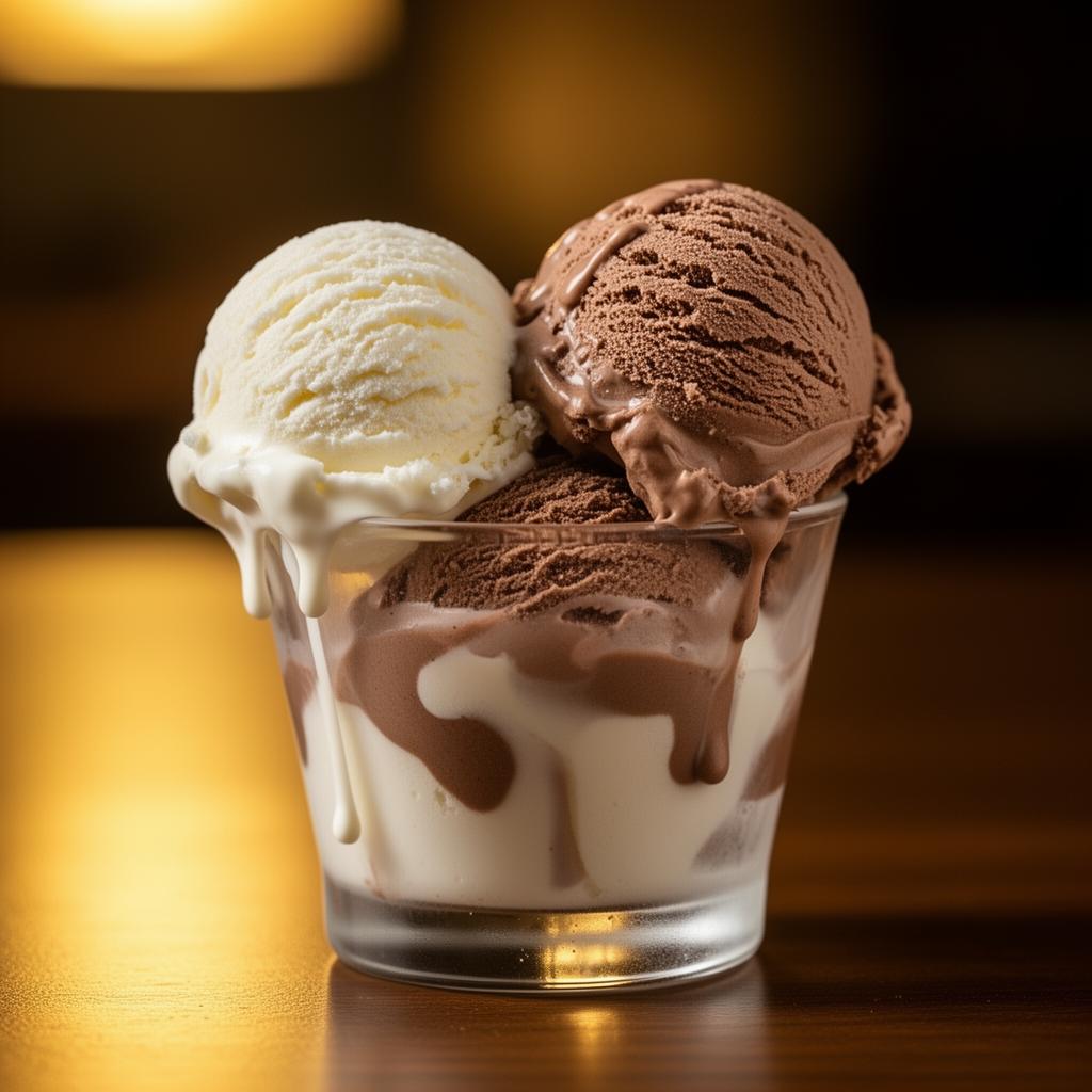 Ice cream dessert